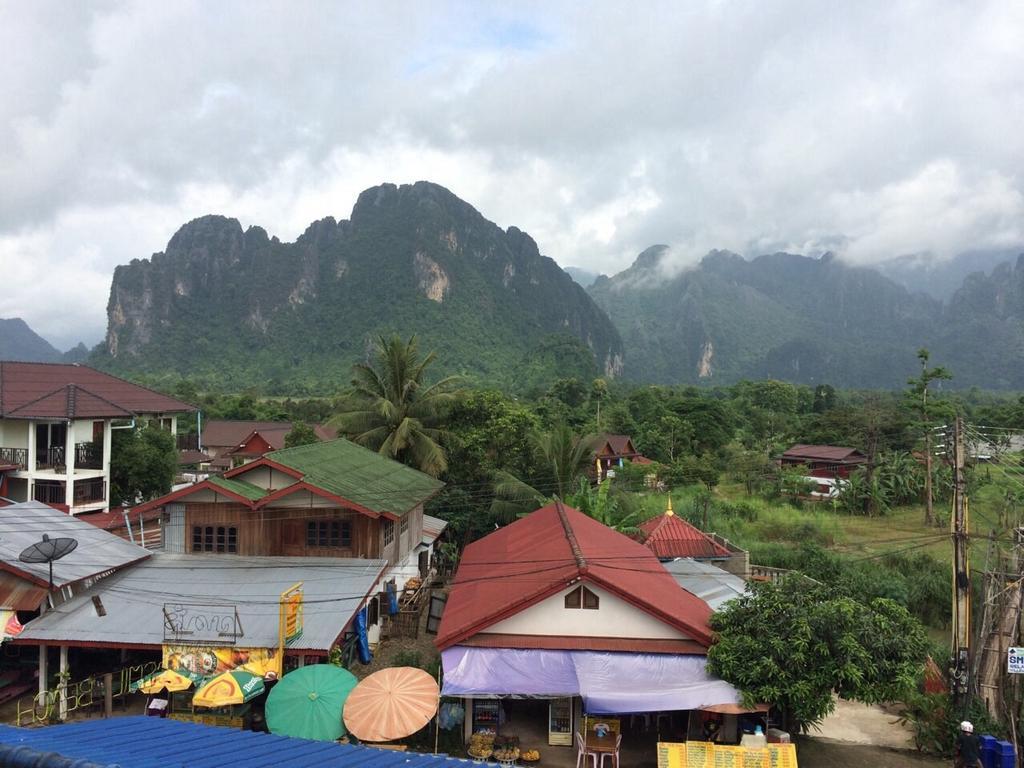 Abby Boutique Guesthouse Vang Vieng Exterior foto